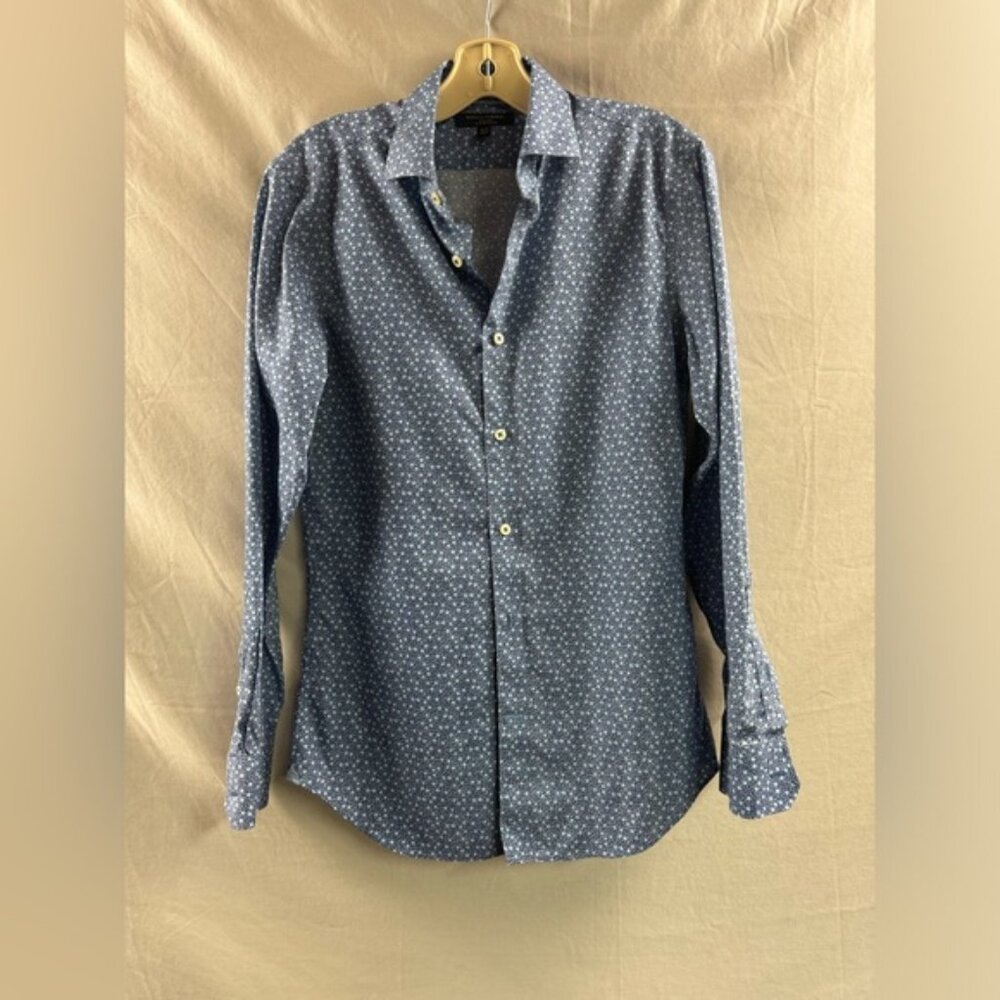 Banana Republic Non iron Floral Long Sleeve Button Down Shirt Size S
